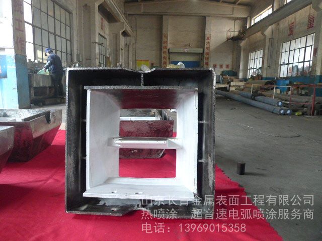 热喷涂技术用于合金发动机损坏修复