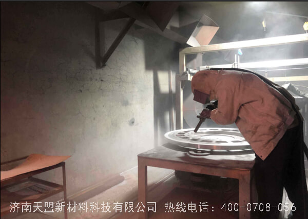 喷涂前表面除锈常用处理技术