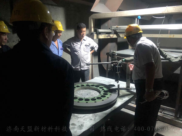 造纸厂动环喷铬